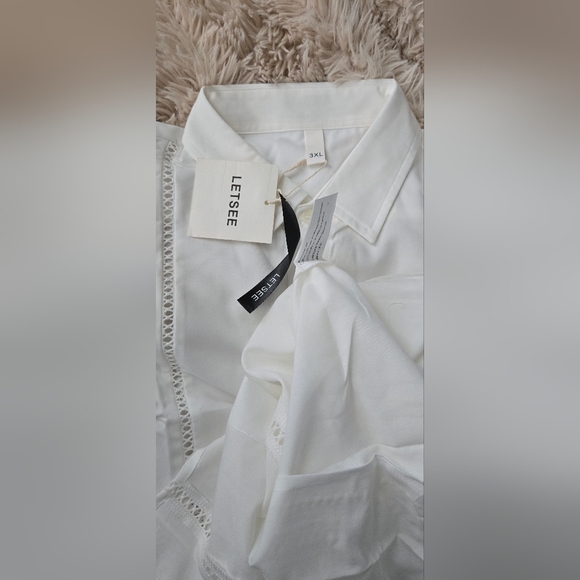 LETSEE Men's Cuban Guayabera Shirt #906 - Picture 4 of 13